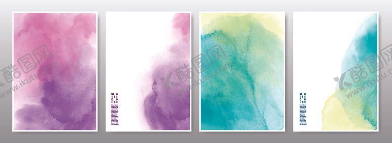 编号：76692504160009002847【酷图网】源文件下载-渐变水彩背景