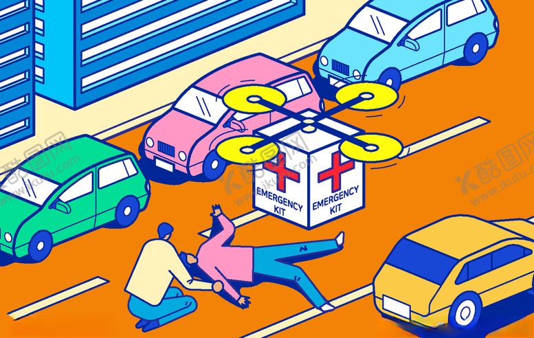 编号：37087809291235348834【酷图网】源文件下载-创意城市生活卡通插画