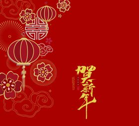 新年喜庆图案包装