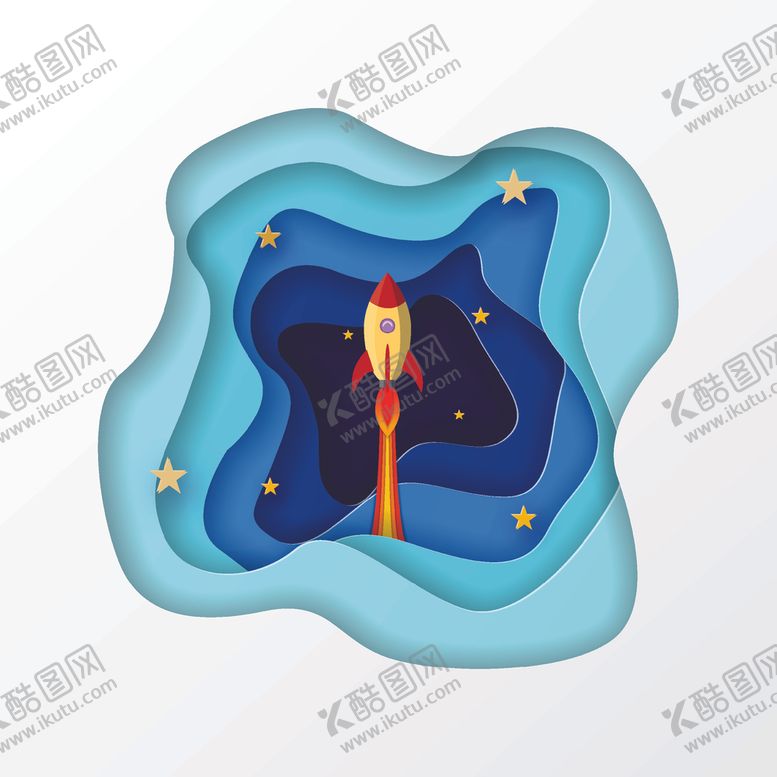 编号：58345109110810507530【酷图网】源文件下载-航天飞机升空