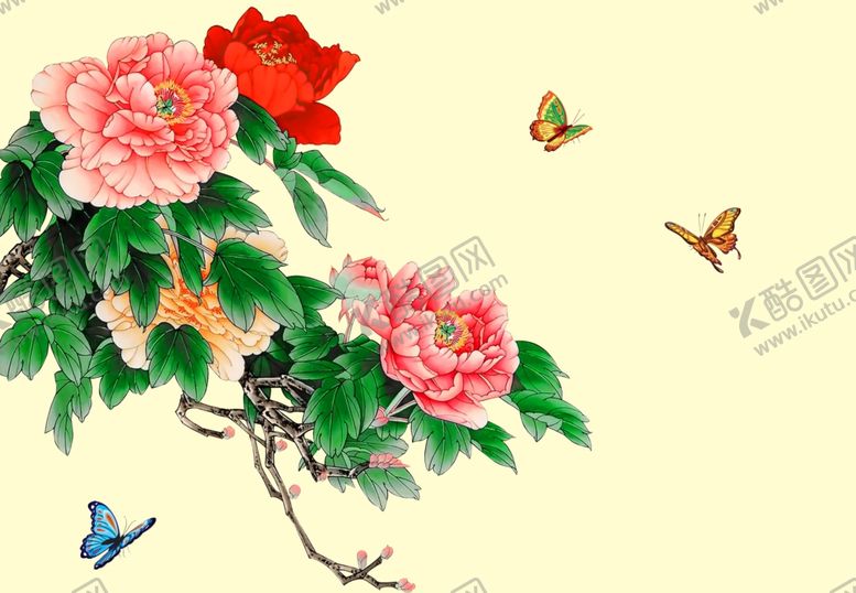 编号：44085107020851469963【酷图网】源文件下载-牡丹花