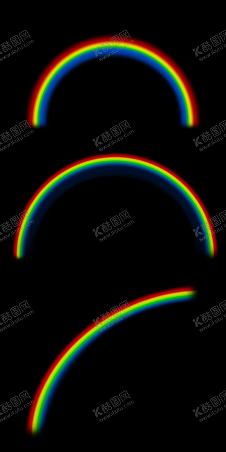 编号：73490510080117238173【酷图网】源文件下载-彩虹分层素材