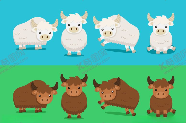 编号：33902610090203171797【酷图网】源文件下载-卡通牛