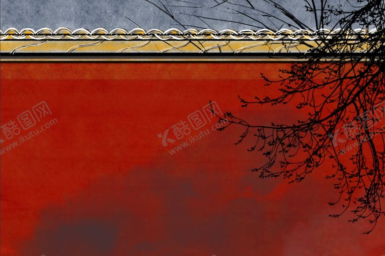 编号：51021709160856539877【酷图网】源文件下载-传统建筑墙檐屋檐插画背景