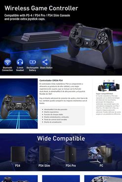 PS4 手柄详情页 亚马逊图 