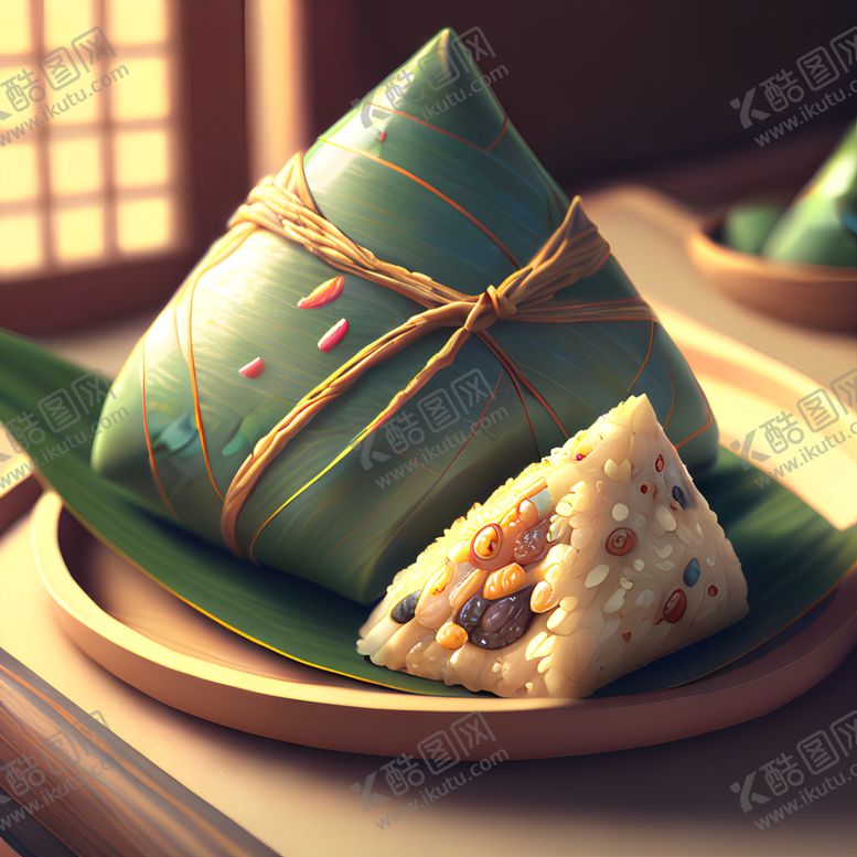 编号：34126801311952516982【酷图网】源文件下载-粽子插画