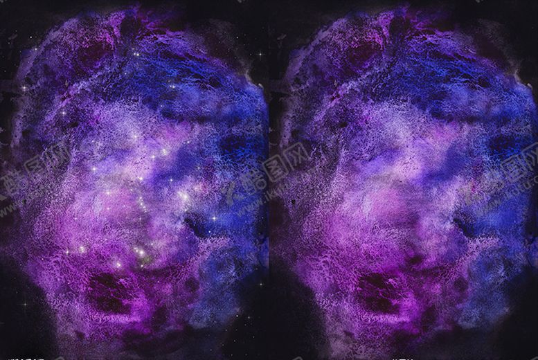 编号：11802106172027391311【酷图网】源文件下载-紫色梦幻宇宙星空星云背景图片