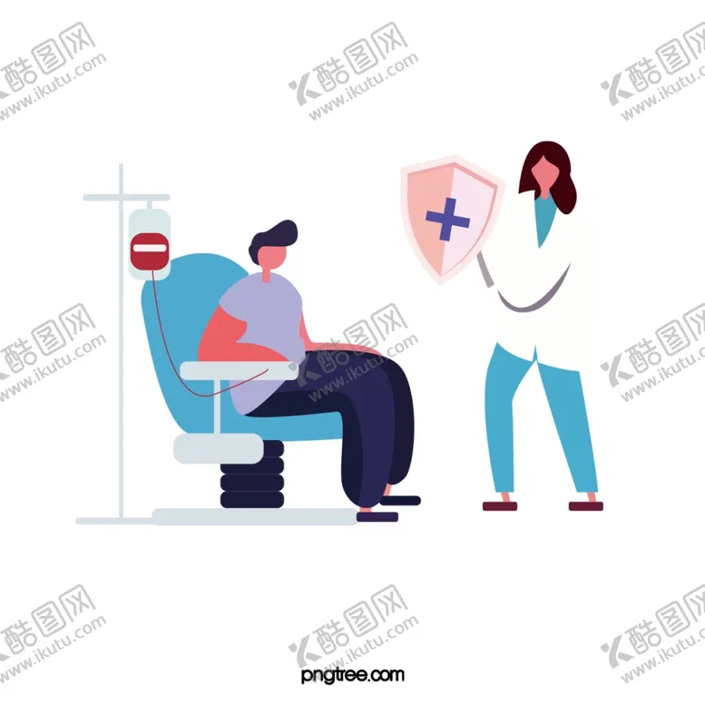 编号：54892003160433496867【酷图网】源文件下载-医疗健康医生护士场景元素插画