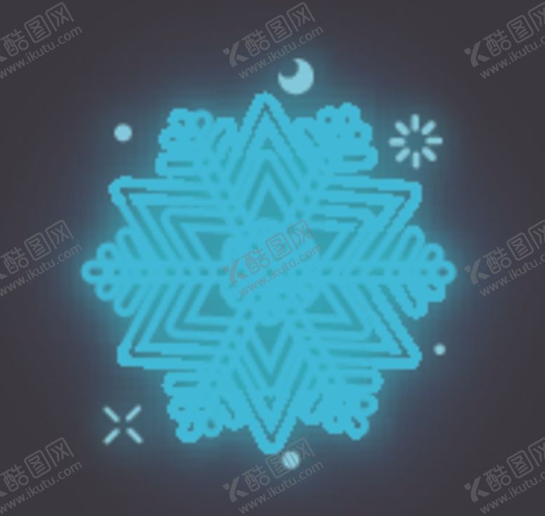 编号：73218709281304208932【酷图网】源文件下载-创意雪花