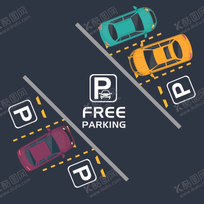 编号：93114309291149401335【酷图网】源文件下载-停车区鸟撖图