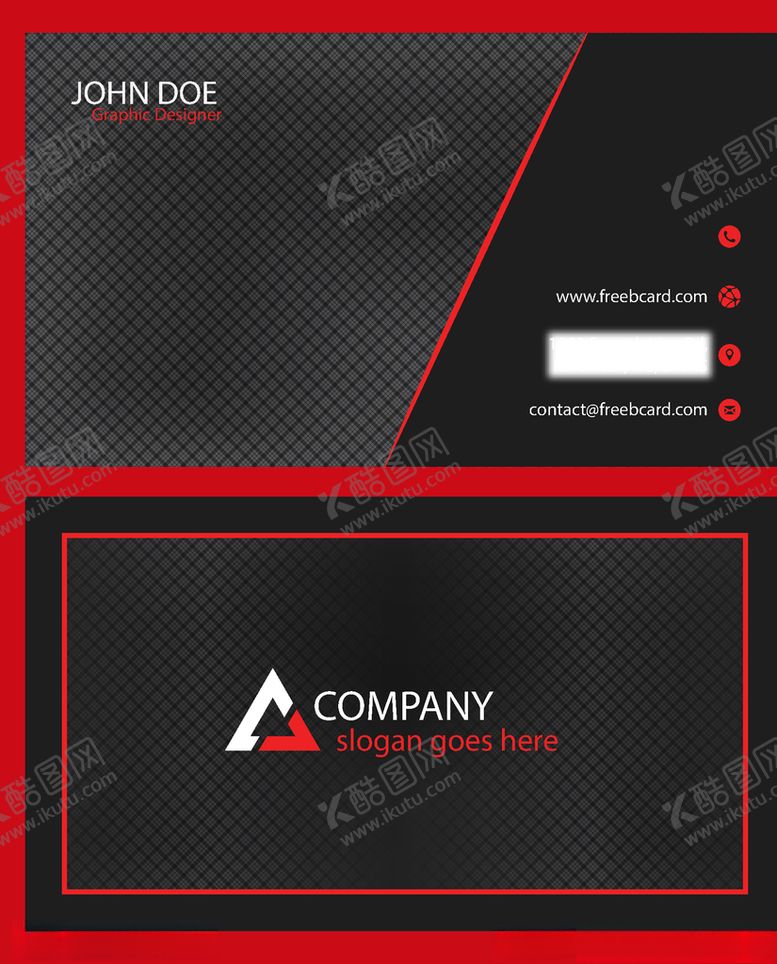 编号：77123710022351342838【酷图网】源文件下载-名片模板