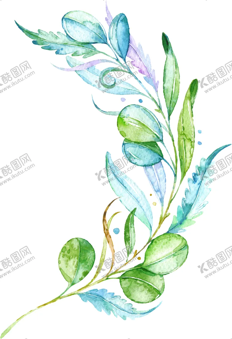 编号：44167506241836429578【酷图网】源文件下载-手绘植物