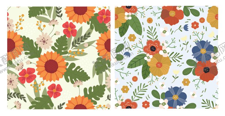 编号：99682811021615515148【酷图网】源文件下载-花卉图案背景
