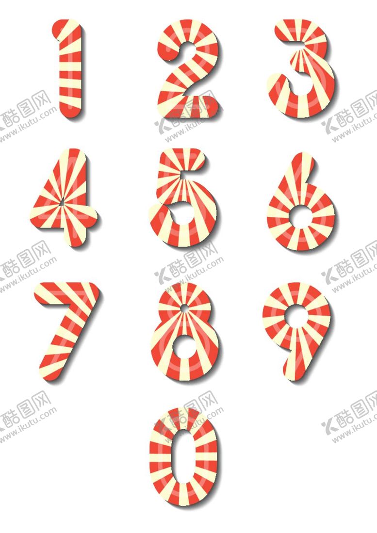 编号：46206512042100146254【酷图网】源文件下载-创意卡通数字组合符号