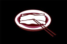 簸箕肠粉logo