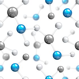 矢量气泡分子风格信息图模板