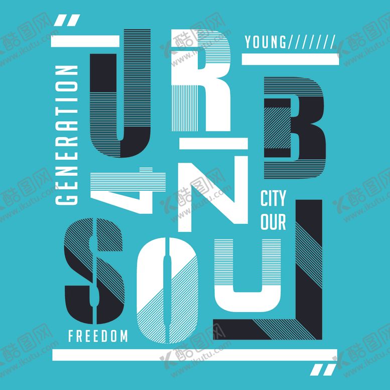 编号：98472709252324155569【酷图网】源文件下载-字母海报