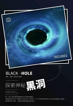 黑洞海报