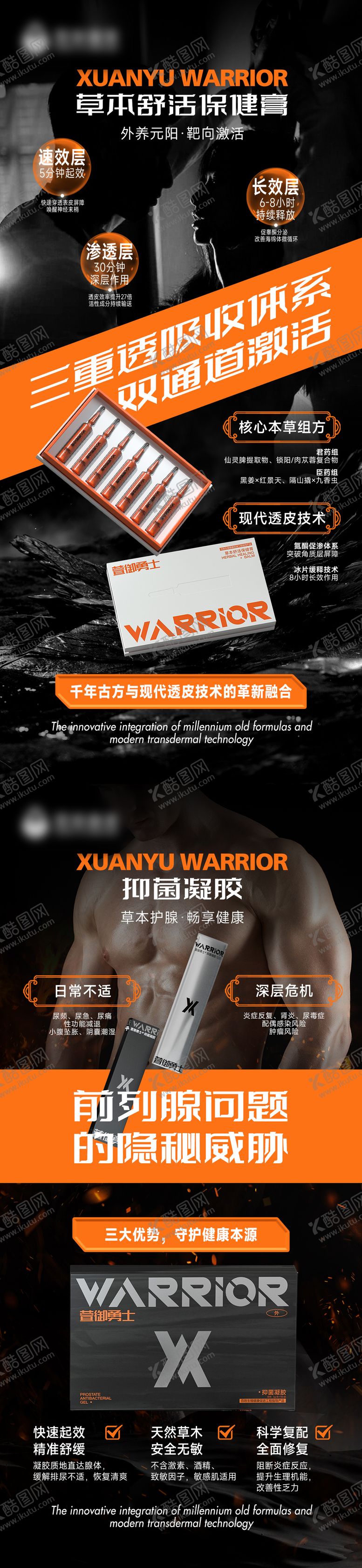 编号：34893609231949483844【酷图网】源文件下载-男性私护保健品海报