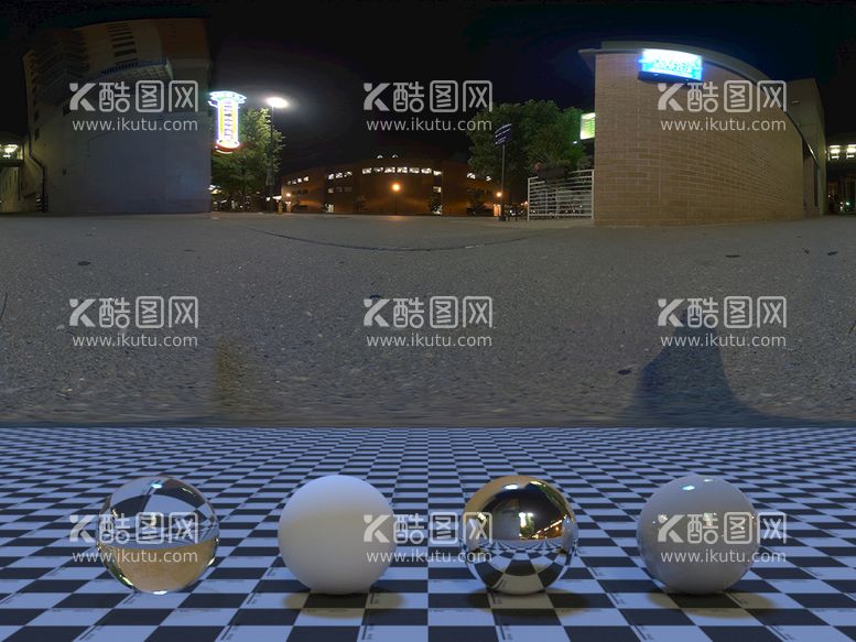 编号：69059302161944226635【酷图网】源文件下载-C4D城市夜景贴图HDR贴图