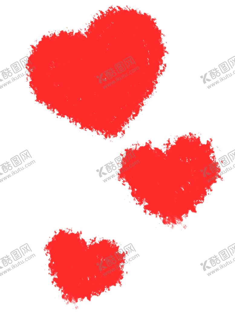 编号：43705705052108354608【酷图网】源文件下载-水墨爱心