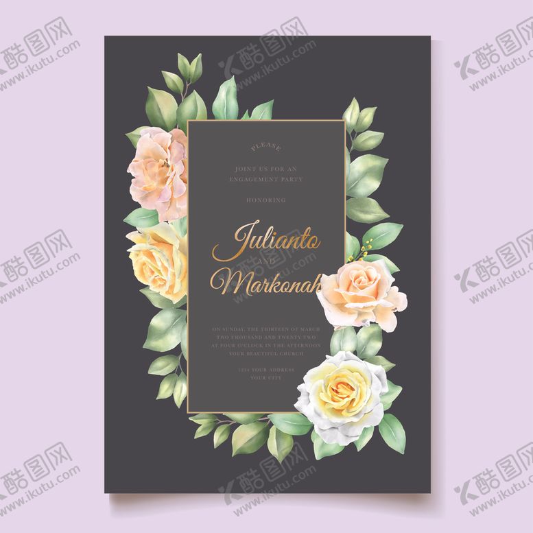 编号：63636404271253588869【酷图网】源文件下载-婚礼结婚请柬邀请函