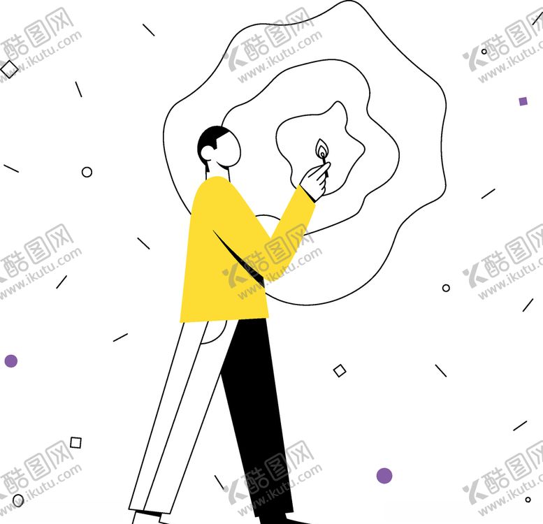 编号：22486505160516252038【酷图网】源文件下载-时尚手绘插画