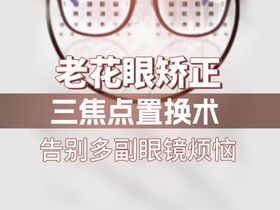 眼科视力矫正活动海报长图