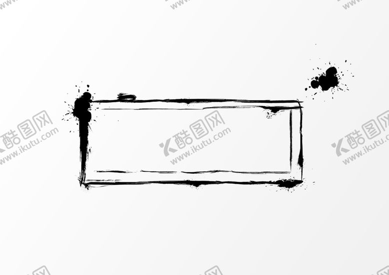编号：66603910182349107302【酷图网】源文件下载-水墨框