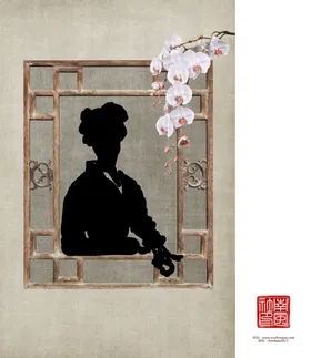 中国风背景海报晚会潮