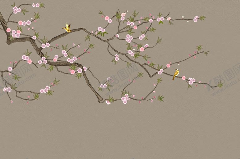 编号：52723310130214323289【酷图网】源文件下载-中国风古风工笔设计