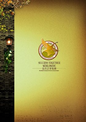 墙面路灯古早宣传精美封面海报