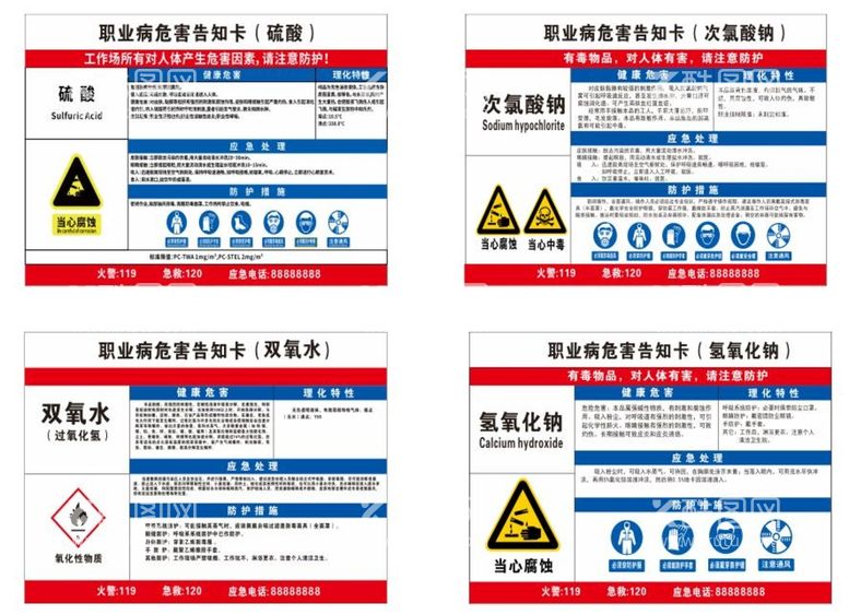 编号：13976210090254429386【酷图网】源文件下载-职业病危害告知卡