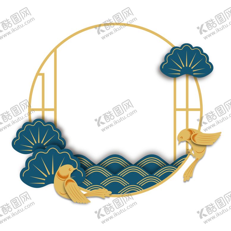 编号：21668301261414496857【酷图网】源文件下载- 国潮边框图片