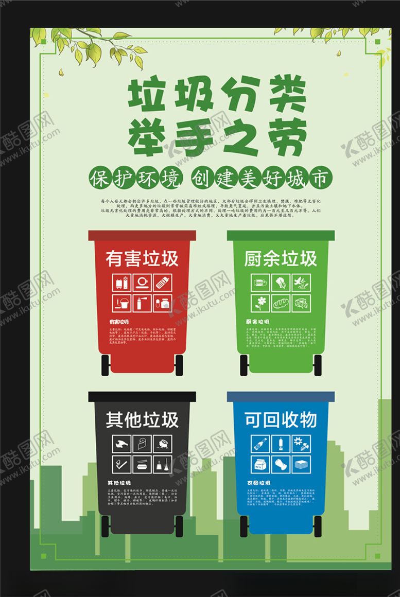 编号：58814205111536081041【酷图网】源文件下载-垃圾分类