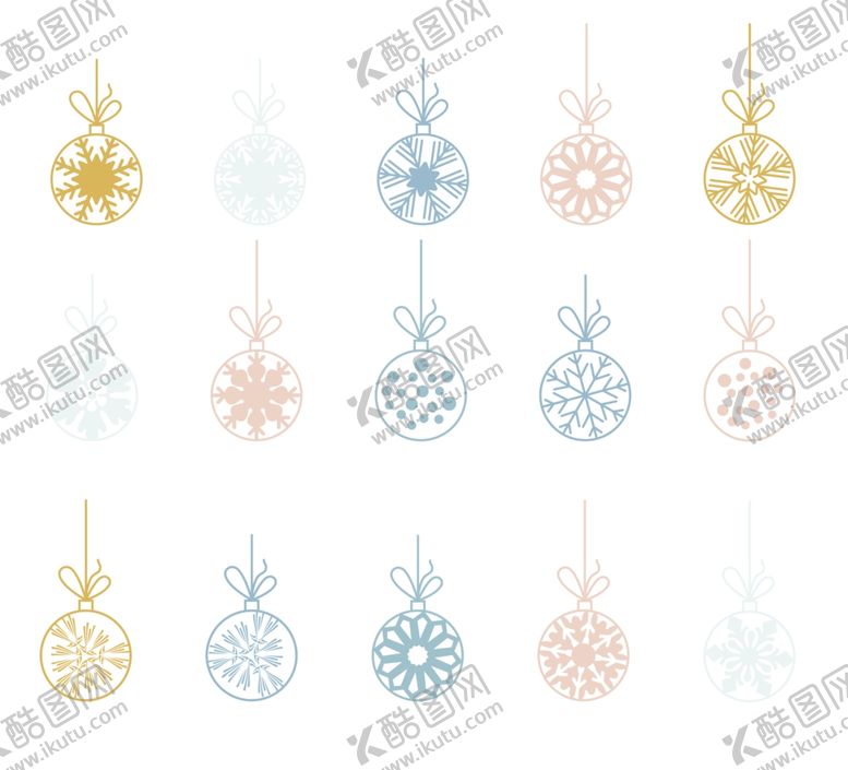 编号：65028009231306108039【酷图网】源文件下载-圣诞装饰球