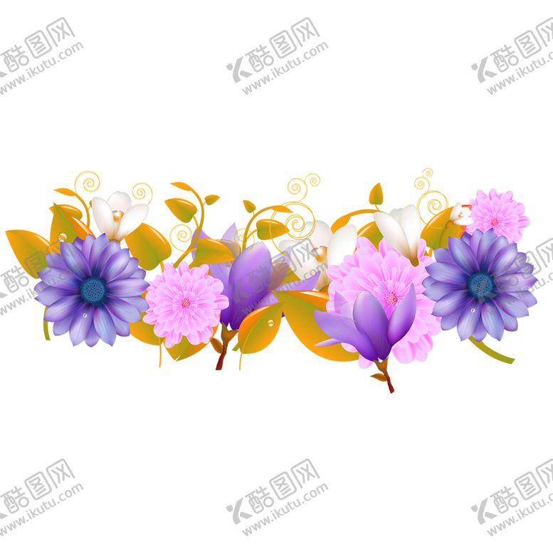 编号：69787307072145356008【酷图网】源文件下载-鲜花素材