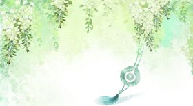 手绘樱花