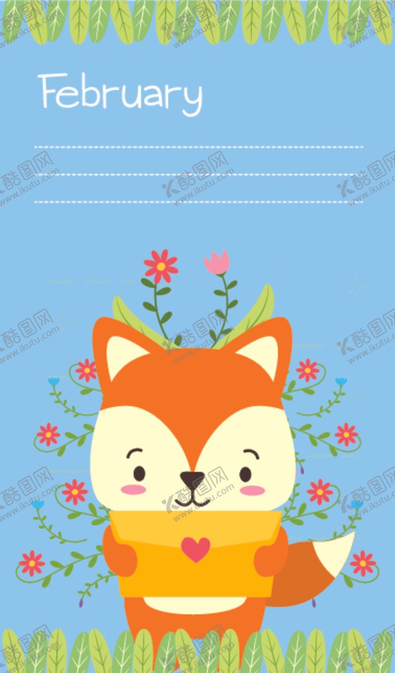 编号：36213009170843327166【酷图网】源文件下载-可爱狐狸