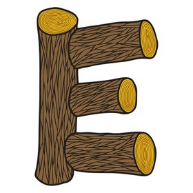 木制字母