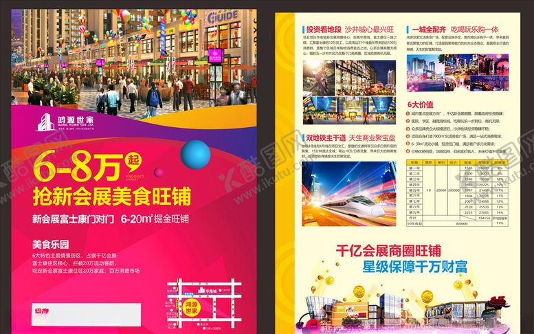 编号：45121307070801502882【酷图网】源文件下载-地产商业海报