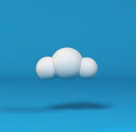 泡泡云玩具模型