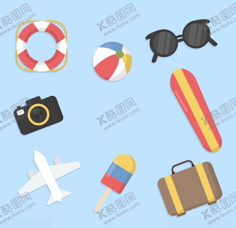 编号：28326210050647189079【酷图网】源文件下载-夏日元素