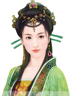 古装帅哥美女插画图片典人风壁纸代佳人