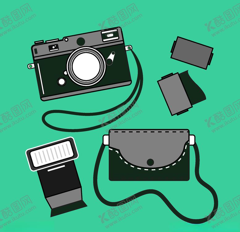 编号：80677010161840488868【酷图网】源文件下载-卡通照相机
