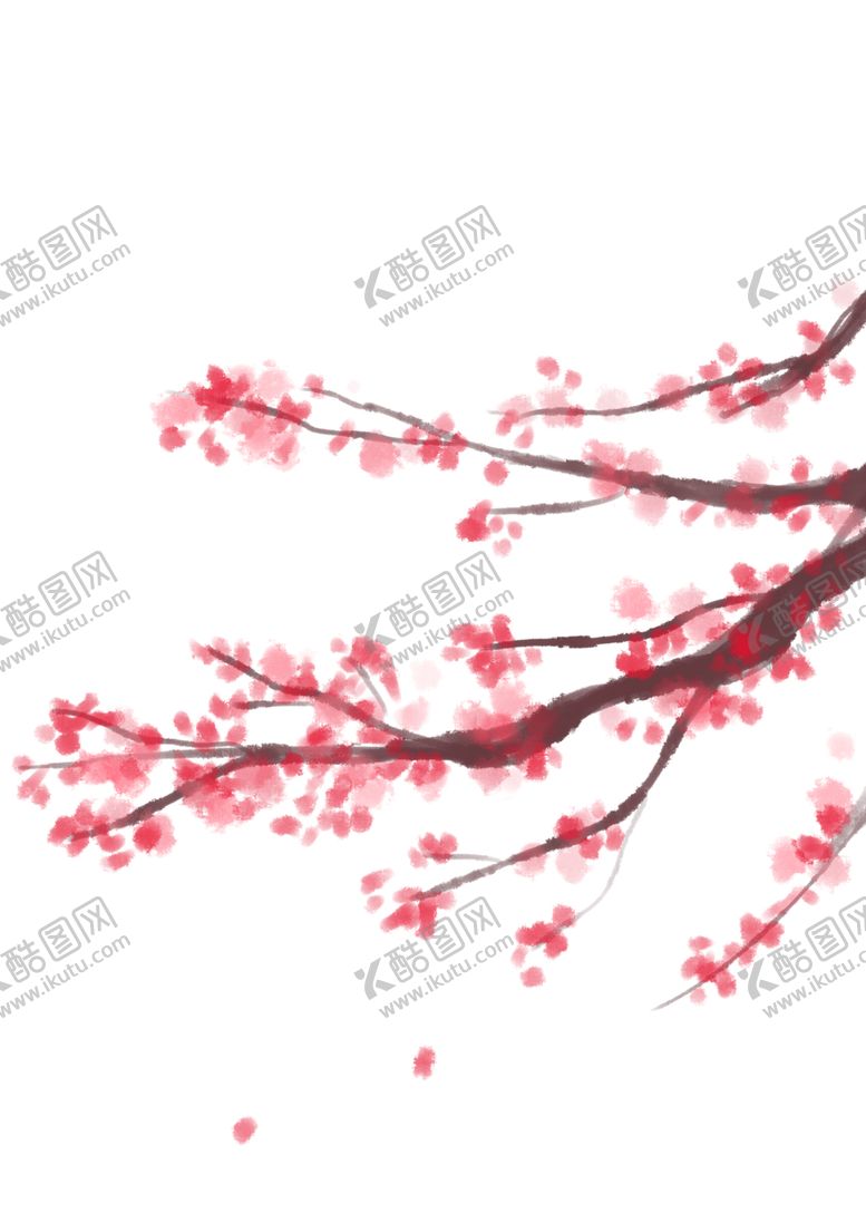 编号：74048105060103088340【酷图网】源文件下载-中国风水墨梅