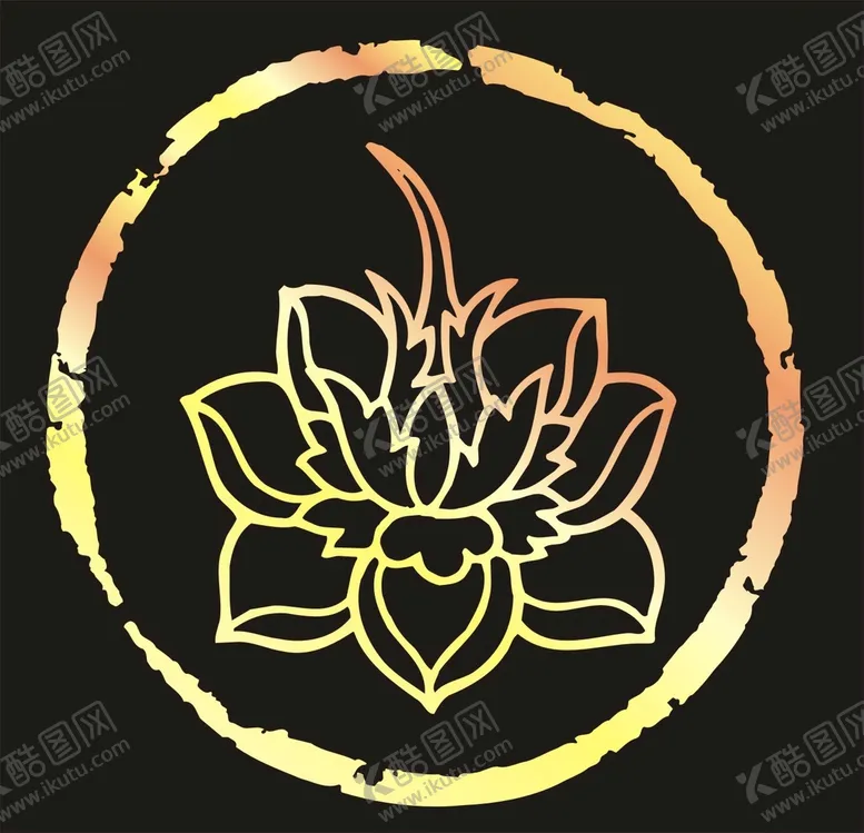 编号：62684301260119368437【酷图网】源文件下载-莲花花纹底纹 