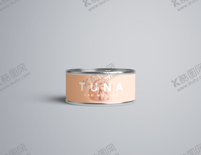 编号：54824810020532437637【酷图网】源文件下载-金属罐头包装样机