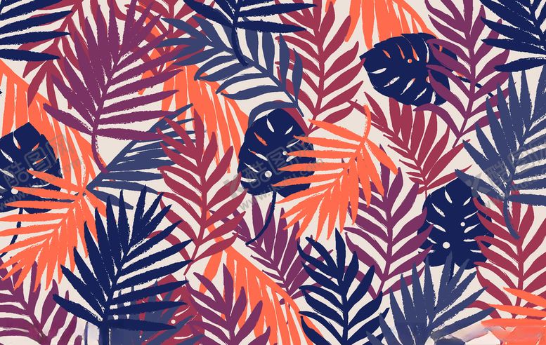 编号：20862010041815501187【酷图网】源文件下载-叶子背景