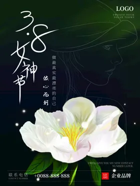 爱情女神节38海报王人